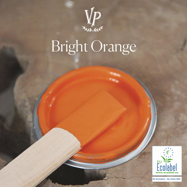 Bright Orange - Vintage Paint