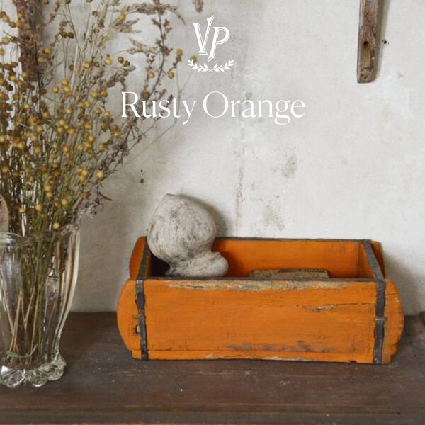 Rusty Orange - Vintage Paint